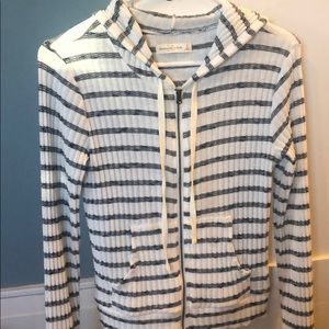 Abercrombie Striped Jacket- Size S